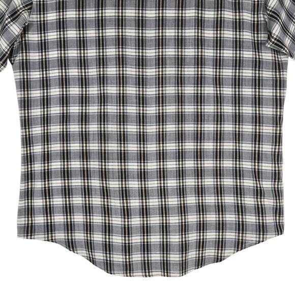 Vintage Ely Plains Pearl Snap Western Shirt Mens L Cowboy Rodeo 80s 90s - Picture 12 of 12